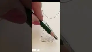 Turning a Triangle into a Cone - Beginning Drawing Lessons