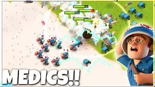 This Medic Speed is INSANE!! Boom Beach Tribe Boost!