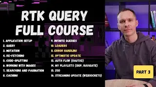 React Middle Курс + RTK Query, часть 3,  Loaders, Error Handling, Optimistic Update