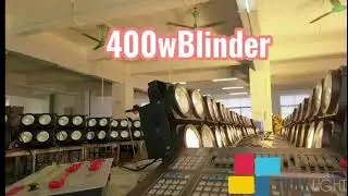 Blinder 4*100W COB Face Fresnel Audience Warm White Cold white Lighting