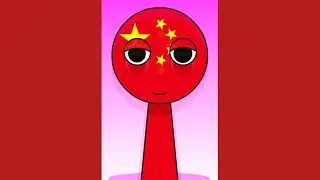 HOW TO DRAW CHINA PHASE 4 FROM SPRUNKI OC 