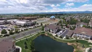 Drone Flying over Centerra, Loveland, Colorado