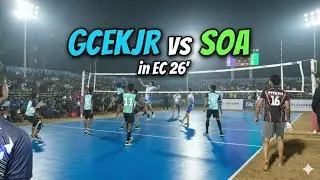 ​🏐 GCEKJR vs SOA | The Ultimate Volleyball Face-Off! | SOA WINS ! | ENGINEER'S CUP 2026 | #GCEKJR 