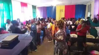 watch how fun..and people dance for Christ in this church