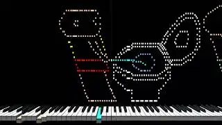 MIDI Art &ndash; Tinkle Time: Playful Piano Animation (midi art music)