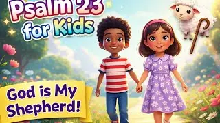 Psalm 23 for Kids | The Lord Is My Shepherd | Christian Children’s Animation