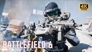🔥 Battlefield 6 Conquest Gameplay | Winter Offensive Event FlashPoint (4K 60FPS)