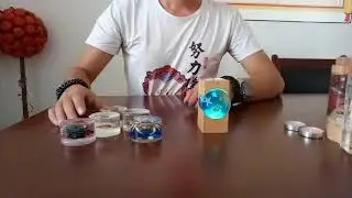Creative Candle Holder LED+Candle 2 in 1,Biology and Non-biology in Resin Combined