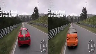 Forza 8 hot lap comparison: Ferrari 360 Challenge Stradale '03 vs. BMW M3 GTS '10