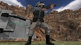 Star Wars Battlefront II (2005) Altyr V: New Republic Base - Rebels side /NO HUD/