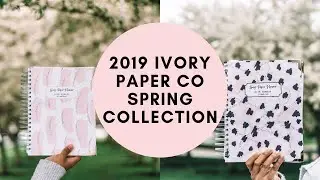 Ivory Paper Planners! 2019 Mid-Year Releases