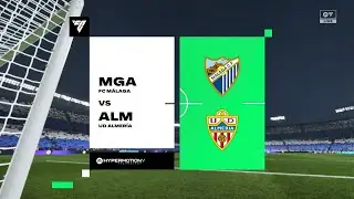 EA Sports ФК 26 | Малага против Альмерии - Ла Лига 2 | Геймплей для PS5