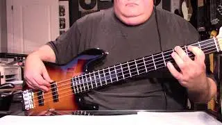 HIM All Lips Go Blue Bass Cover with Notes & Tab