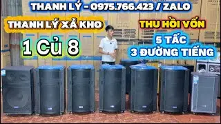 Thanh L&yacute; Loa K&eacute;o Nhập Khẩu AK18 Bass 50 H&aacute;t Cực Hay Gi&aacute; Cực Rẻ #thanhlyloakeo #loakeogiare #loakeo