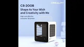 CR-200B Enclosed FDM 3D Printer Filament Color Touch Screen Print size 200*200*200mm
