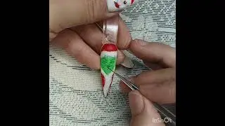 Mr Grinch #christmas #nailslovers #nailsart #nails #nailsoftheday #naildesign