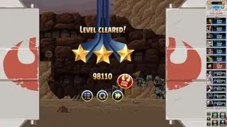 Angry Birds Star Wars Tournament Week 44 Level 3 High Score 98k (No Power-ups)