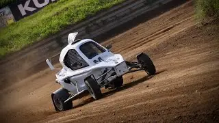 Onboard Rüdiger Opitz | Will`OZ Crosskart | Seelow 2024 | European Autocross Championship | 1. Heat