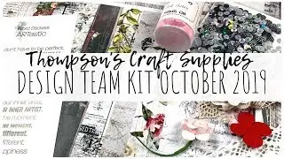 Thompson's Craft Supplies Design Team Kit | October 2019 | ms.paperlover