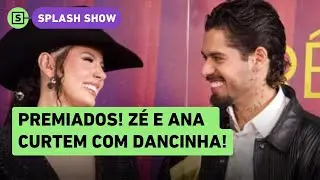 Zé Felipe baba por Ana Castela no Prêmio Multishow; casal ganha prêmio e comemora, veja!