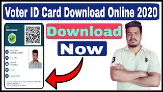 How to Download Voter ID Card online 2020 ! Mobile se Voter ID Card kaise Download kare Hindi me.
