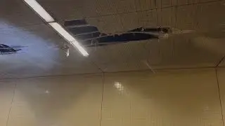 Crane crashes through San Francisco's Broadway tunnel.