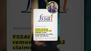 FSSAI on A2 Milk 🚨