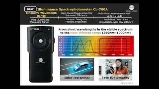 CL‑700A Illuminance Spectrophotometer from Konica Minolta Sensing