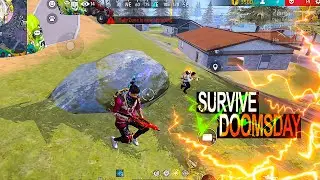 Survive Doomsday in Full Map Rush gamplay In Br rank map | solo vs solo | #freefiremax