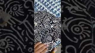 Hand block Printed cotton jacket || quilted jacket || bagru