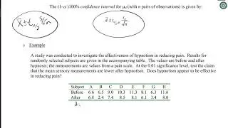 Inference of a Population Mean Difference   Dependent Samples