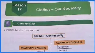 Lesson no 17-Clothes-Our Necessity Question and answer/std-, 5/sub-scince
