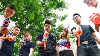 Action S W A T & Girl Martial Nerf guns Assassin Knight Rescue Prince Nerf war