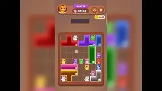 Catdom Color Hole level 341 gameplay walkthrough solution 