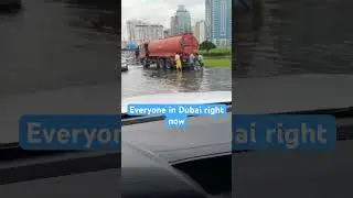Everyone in Dubai Right Now 🌧️ | Crazy UAE Rain Situation!