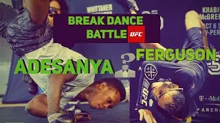 Tony Ferguson vs Israel Adesanya  ''Break dance battle'' ! 😂