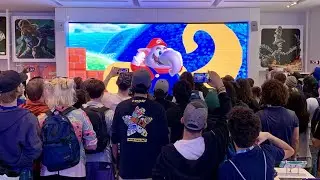 Super Mario Bros. Wonder Live Reactions for Nintendo Direct 6.21.2023 at Nintendo NY