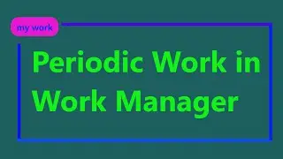 PRIODIC WORK IN WORK MANAGER | PERIODIC WORK REQUEST IN WORK MANAGER | WORK MANAGER