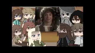 The fellowship reacts to Frodo Baggins | Lotr | Lord of the rings gacha | part 1