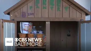 Stolen Girl Scout-built food pantry has been returned
