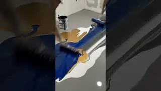 Liquid Art Spa Bathroom Transformation #shorts #epoxy