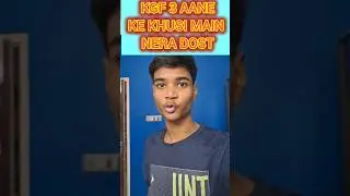 KGF 3 KI KHUSI'Rocky bhai'🫡 #viral #comedy #shorts #relatableshorts #funnyvideoforkids