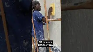 texture paste appreciation SB painters for the good work contact me on 0750763976 #texturepaint