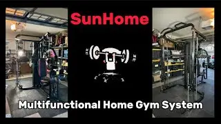 SunHome Multifunctional Home Gym with Smith Weight Machine and Many Attachments!&mdash; shared by Darren