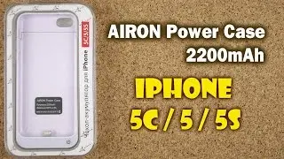 Демонстрация AirOn Power Case для iPhone 5/5c/5s White