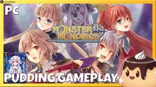 Monster Monpiece Chapter 1 & 2 PC Gameplay | Pudding Gameplay Walkthrough