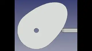 FreeCAD Assembly 4 animation of Cam and Follower