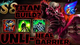 Wild Rift: S8 New Tank Sion Build RIFT DOMINATION BALANCED OR NOT?