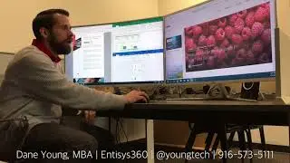 User Experience Demo - NComputing RX-HDX + Secondary Display Adapter Multi-Monitor Raspberry Pi