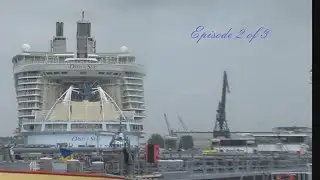 Oases of the Seas Docking at Keppel Verolme Shipyards